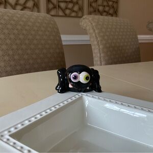 Silly Googly Eye Halloween Spider Platter Decoration 🕷️